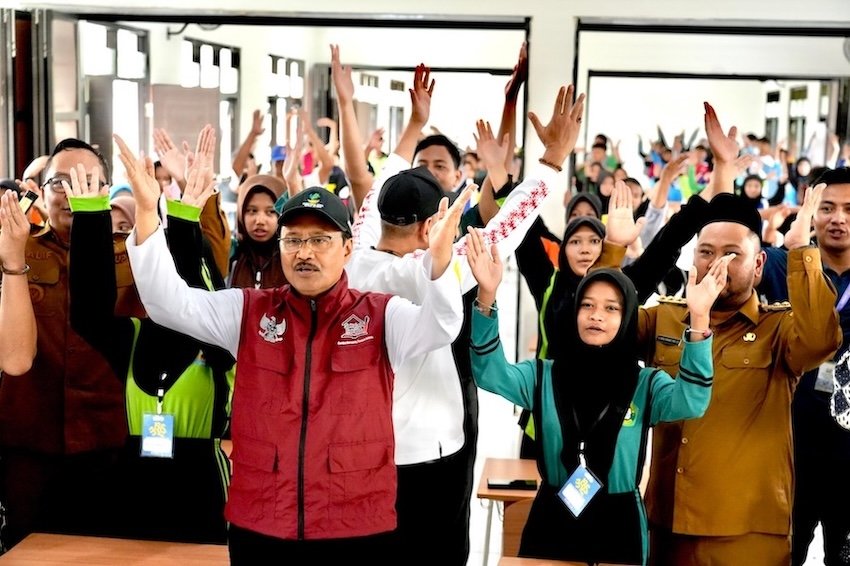 MPLS Sekolah Rakyat di Gresik diawali dengan Cek Kesehatan Gratis