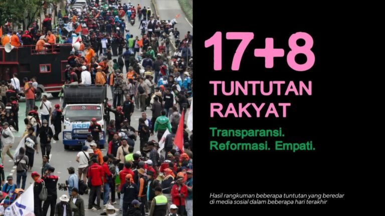 Viral! Artis Dan Selebritas Ramai-Ramai Posting 17+8 Tuntutan Rakyat