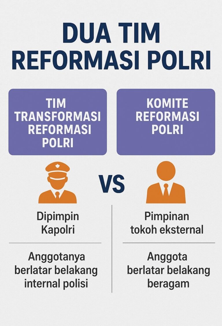 Kapolri vs Presiden? Dua Tim Reformasi POLRI Tuai Polemik