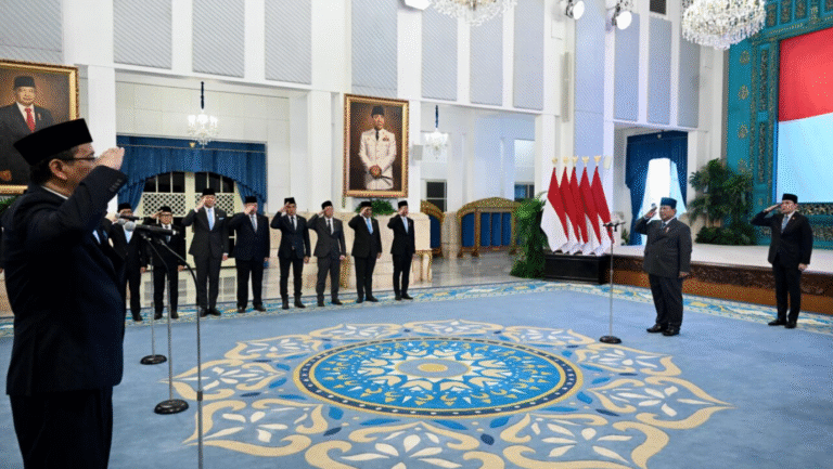 Prabowo Reshuffle Kabinet: Resmi Lantik 5 Menteri Baru