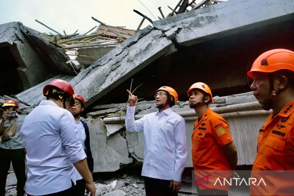 Bangunan Mushala Ponpes Ambruk di Sidoarjo, 3 Santri Meninggal Dunia