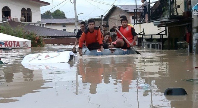 Banjir Parah Di Kota Medan, Lima Kecamatan Terendam