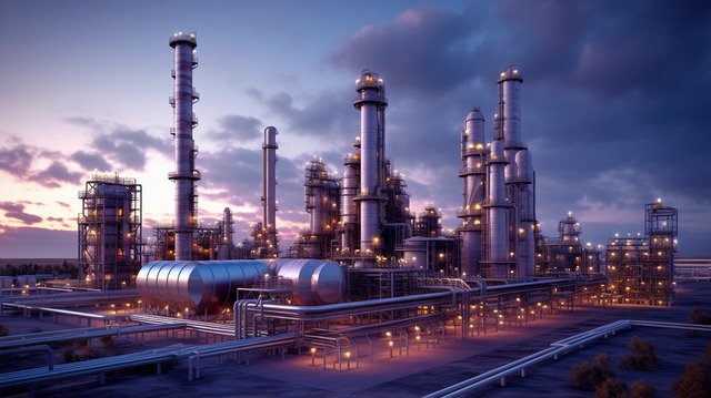 pngtree-d-illustration-of-exterior-view-of-an-oil-refinery-chemical-production-image_3890443
